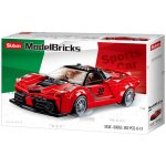 Sluban B0955 Červený italský sporťák – Zboží Dáma