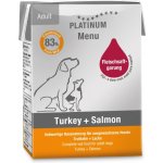 Platinum Natural Menu Adult Turkey & Salmon 185 g – Sleviste.cz