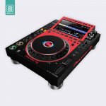 Doto Design Skin CDJ 3000 COLORS Red – Zboží Živě