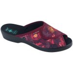 Adanex dámské domácí pantofle DD 27140 bordó – Sleviste.cz