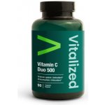 Vitalized Vitamin C Duo 500 90 kapslí 500 mcg – Hledejceny.cz