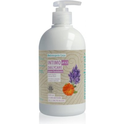 Greenatural Intimní mycí gel Dailycare měsíček a levandule pH 4,3 BIO 500 ml – Sleviste.cz