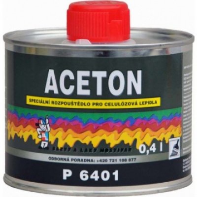 Barvy A Laky Hostivař Baltech Aceton P6401 400 ml – HobbyKompas.cz