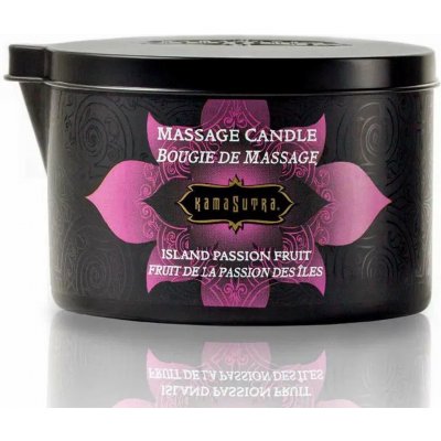 KamaSutra Ignite Massage Oil Candle Island Passion Fruit 170g – Zboží Mobilmania