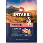 Ontario Puppy & Junior Large chicken and Herbs 2,25 kg – Hledejceny.cz