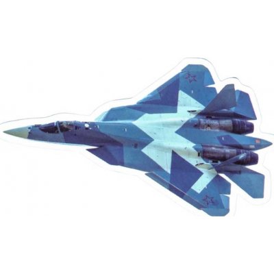 Samolepka Suchoj Su-57 „43" – Zbozi.Blesk.cz