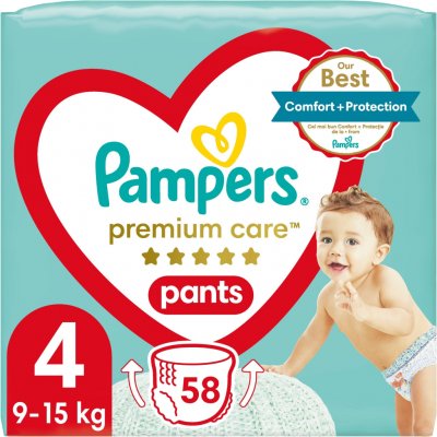 Pampers Premium Care Pants 4 58 ks – Zboží Dáma