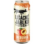 Lišácké jablko cider meruňka 6 x 0,5 l (plech) – Hledejceny.cz