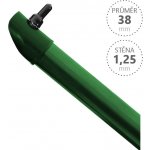 PILECKÝ Vzpěra Ideal Zn+PVC 38x1,25xrůzné délky, zelená Délka v mm:: 2500 – Hledejceny.cz