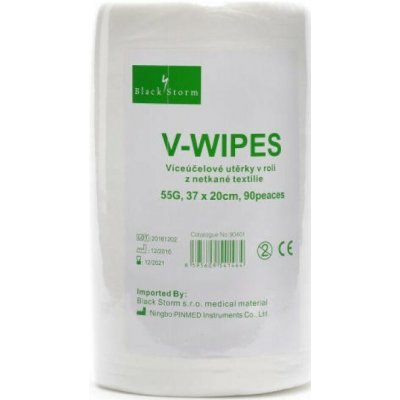 V-Wipes víceúčelové utěrky v roli z netkané textilie 55G 37 cm x 20 cm 90 ks – Zboží Dáma