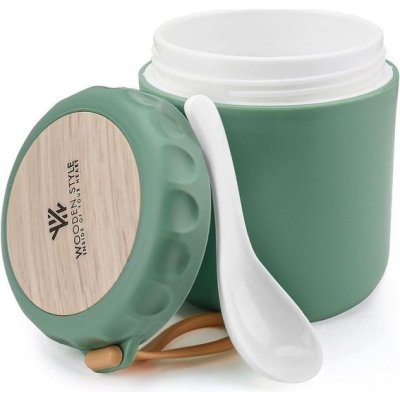 ERBO cereální kelímek, cereální kelímek 400 ml, jogurtový kelímek se lžičkou, nepropustný kelímek – Zboží Dáma