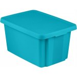 CURVER Essentials Box - Úložný box s víkem 45L Blue – Hledejceny.cz