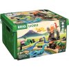 Dřevěný vláček Brio 36104 Dinosauří deluxe vlaková sada