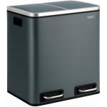 Songmics na tříděný odpad Bins 30 L antracit – Zbozi.Blesk.cz