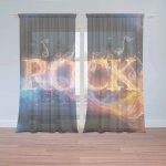 Záclony Rock: 2 ks - 150x250 cm - Sablio – Hledejceny.cz