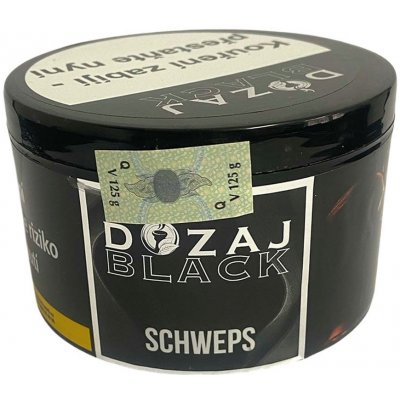 Mari Tobacco Dozaj Black Schweps 125 g – Zbozi.Blesk.cz