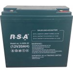 Bateriový článek PB-12V, 20Ah, k elektroskútru RACCEWAY® – Zboží Mobilmania