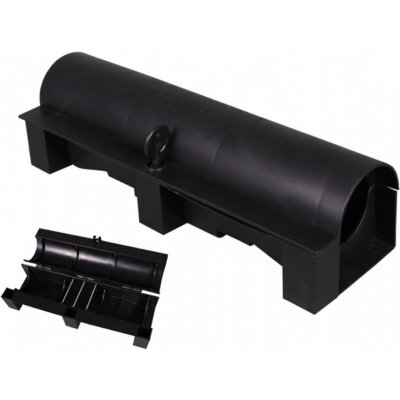 DERPOL POTKAN Stanice deratizační velká + klíč, 34 x 9 x 10 cm – Sleviste.cz