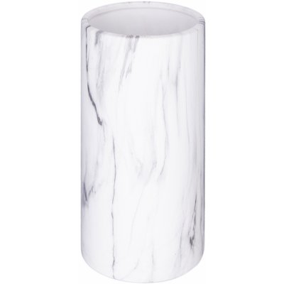 Atmosphera Keramická váza MARBLE, 20 cm bílá – Zboží Dáma