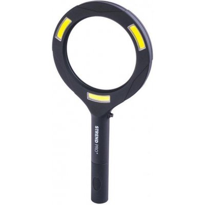 STREND PRO Lupa se světlem 100lm, 113x242x22mm, 2xAA SL2172757X – Zboží Mobilmania