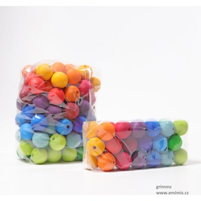 Grimm's 36 dřevěných korálků - 30mm (3cm) – Hledejceny.cz