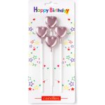 Dortisimo Svíčky Srdce fialové – Sleviste.cz