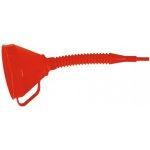 Plastový trychtýř s rukojetí (Ø 16 cm) - ohebná plastová trubice – Zboží Dáma