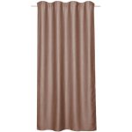 Sehlbach Závěs se skrytými poutky, Blackout Shine, hnědý, 175 x 135 cm – Hledejceny.cz
