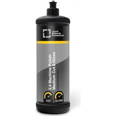Liquid Elements Professional 2.4 Machine Polish Medium Cut & Gloss 1 l | Zboží Auto