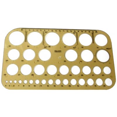 Koh i noor Šablona kružnicová 749161 kouřová – Zboží Dáma Koh i noor Šablona kružnicová 749161 kouřová – Zboží Dáma