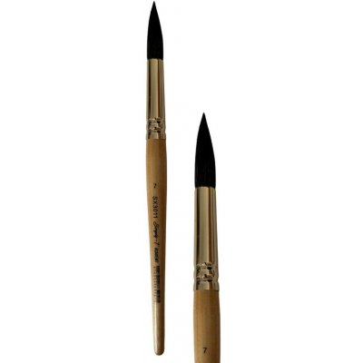 Akvarelový štětec Simply-T Academy, kulatý, veverka, 7 – Zboží Dáma