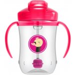 Dr.Brown's hrnek s brčkem s držadly modrý 270 ml – Sleviste.cz