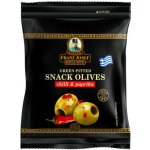 Franz Josef Kaiser Snack olivy zelené bez pecky s chilli a papričkou 70 g – Zboží Dáma