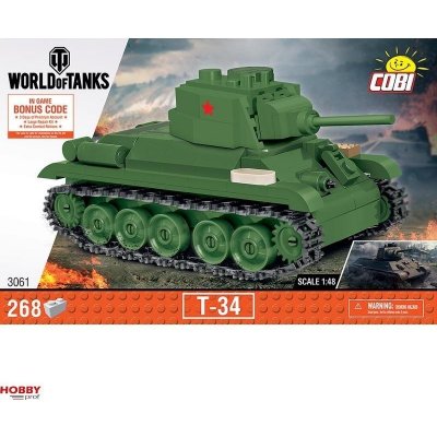 COBI 3061 World of Tanks Ruský střední tank T-34 – Zboží Mobilmania