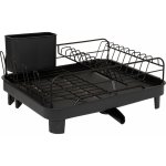 5five Simply Smart Odkapávač na nádobí BLACK EDITION, 52,5 × 41,2 × 17 cm černá – Hledejceny.cz