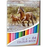 ARGUS Barevný papír A4 Wild horses 17030414 – Zboží Dáma