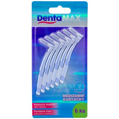 Dentamax Mezizubní kartáčky 0,3 mm 6 ks – Zbozi.Blesk.cz