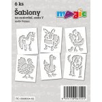 Papírové šablony sada Y Farma – Sleviste.cz