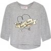 Kojenecké tričko a košilka Minoti Tričko dívčí s dlouhým rukávem Baby šedá