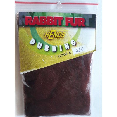 Hends HE RABBIT FUR DUBBING - BORDÓ – Hledejceny.cz
