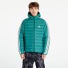 Pánská sportovní bunda adidas Originals Pad Hooded Puffer Jacket Collegiate IL2569 Green/ White