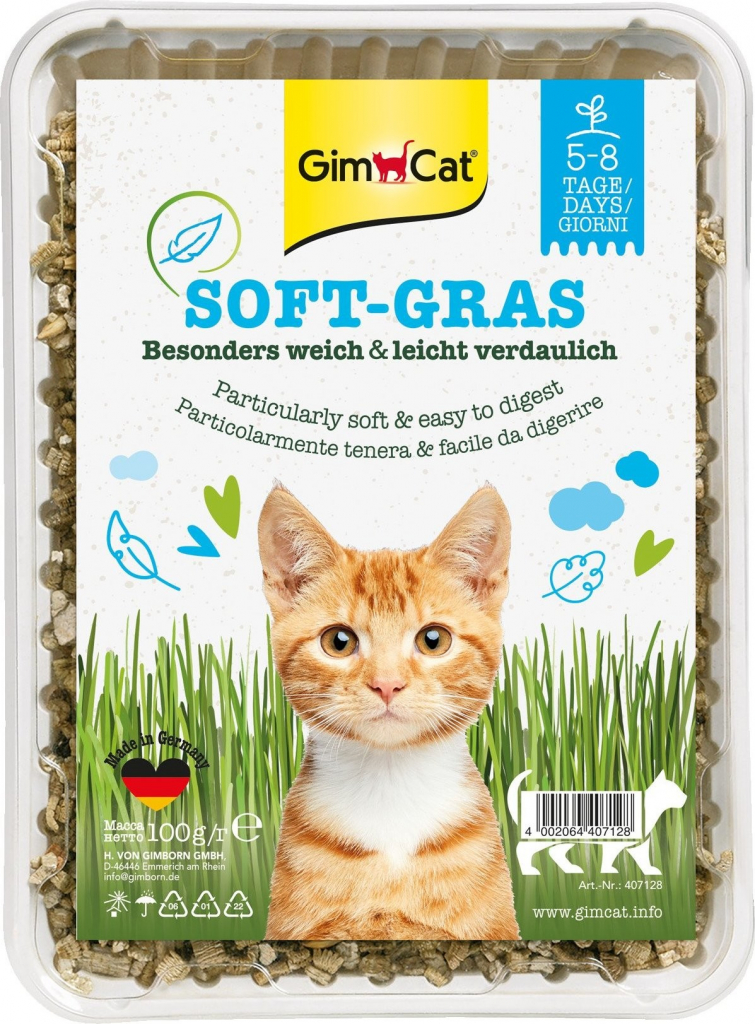 Gimborn Gimpet kočka Tráva Soft Grass 100 g
