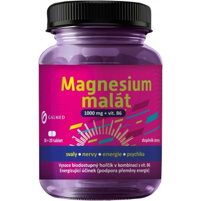 Galmed Magnesium malát 50+20 tablet – Hledejceny.cz
