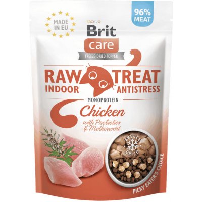 Brit RAW Treat Cat Indoor&Antistress 40 g – Hledejceny.cz