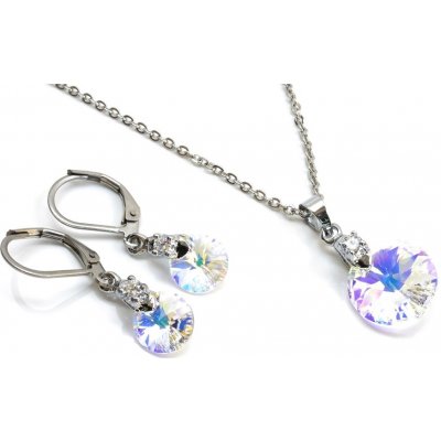 Aranys ocelová souprava kolečka Swarovski 00532 – Hledejceny.cz