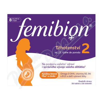 Femibion 2 Těhotenství 56 tablet + 56 tablet