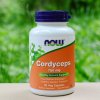 Doplněk stravy Now Foods Cordyceps 750 mg 90 kapslí