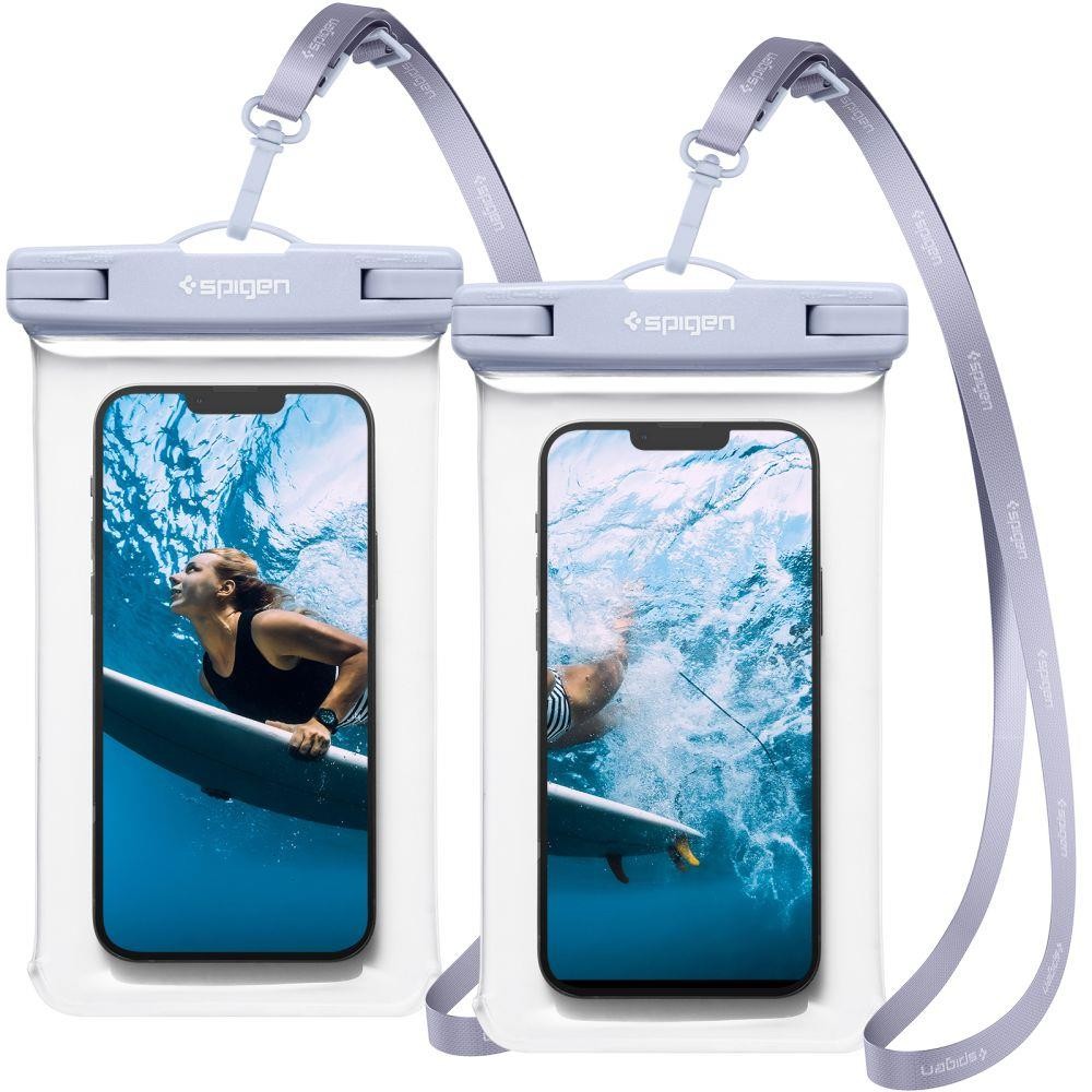 Pouzdro Spigen Aqua Shield WaterProof Case A601 2 Pack Aqua modré