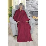 Bellatex Korall televizní pytel vínový 150 x 180 cm – Zboží Dáma