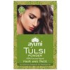 Vlasová regenerace Ayuuri Natural Prášek Tulsi přírodní výživa pro vlasy a pleť 100 g